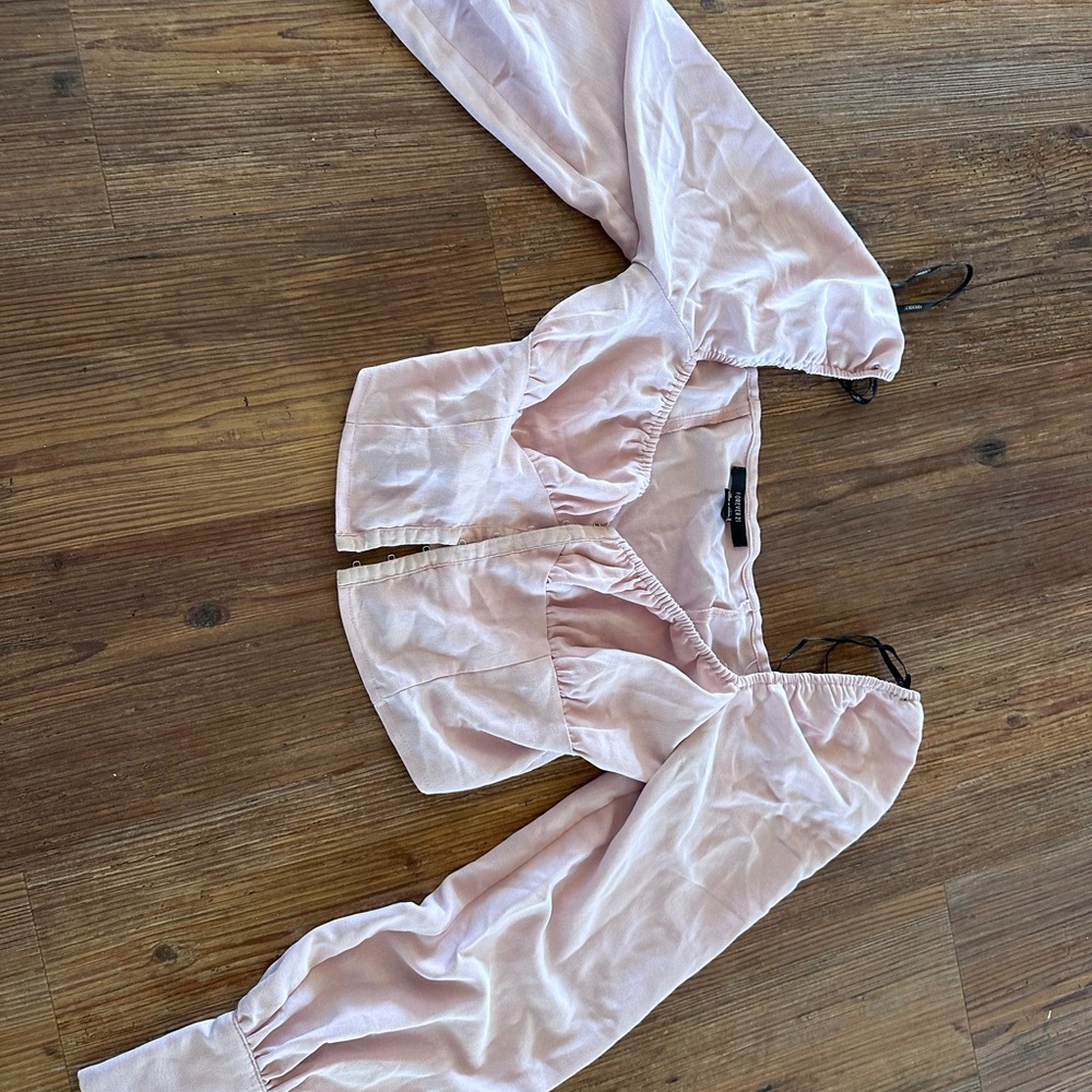 Forever 21 Pink Crop Top